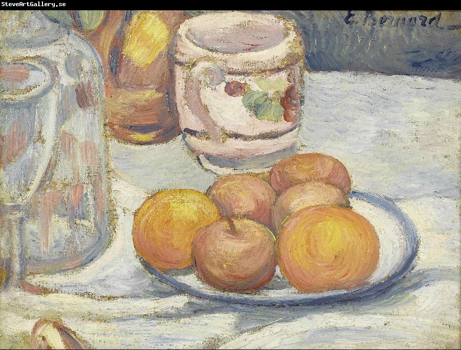 Emile Bernard Still life of apples